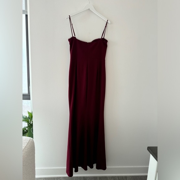 KATIE MAY Yasmin Maroon Dress XL - Picture 5 of 6